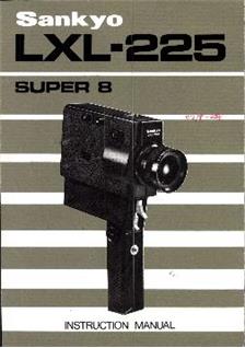 Sankyo LXL 225 manual. Camera Instructions.